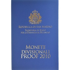[#347305] San Marino, Coffret 1c. à 2€, 2010, Rome, BE, MS
