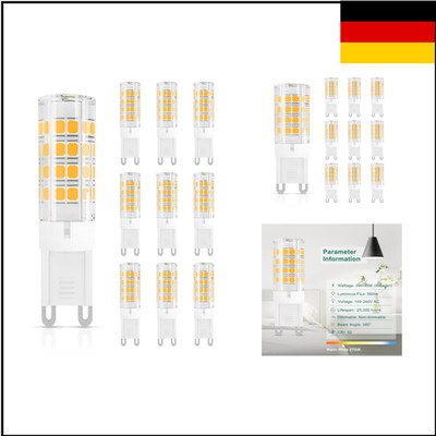 DiCUNO G9 LED Lampe Warmweiß 2700K 3W 3