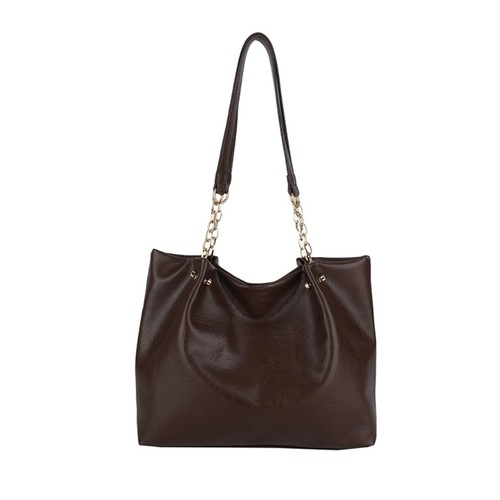Trendy Casual Shoulder Purse Multi Compartment Spacious Laptop Commuting Bag - Picture 4 of 12