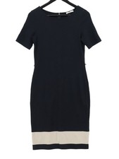 Jacques Vert Bodycon Midi Dress UK10 in Blue
