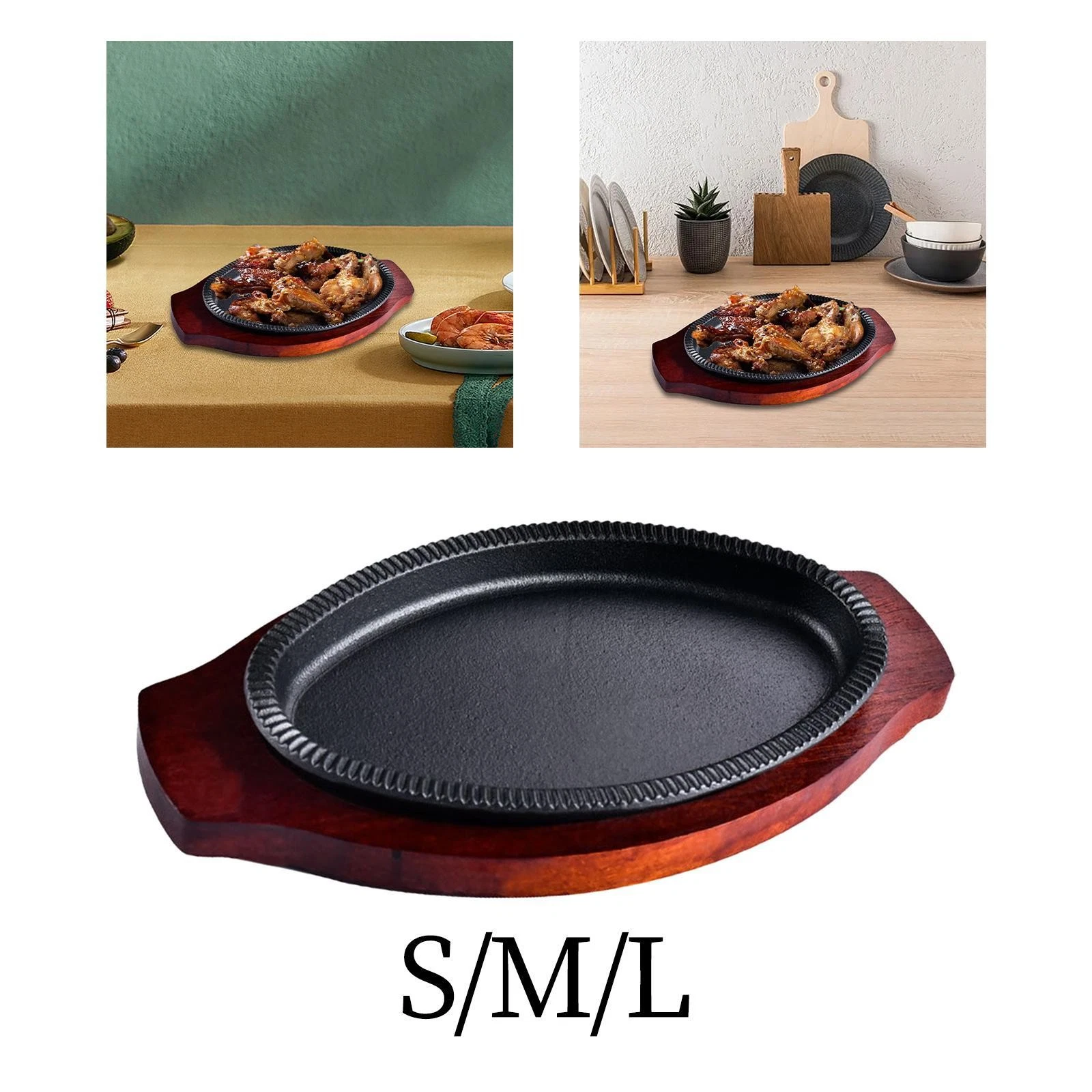 Griddle Steak Plate Fajita Pan Steak Pan Grill Plate