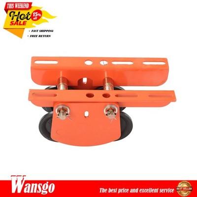 I-Beam Push Beam Trolley Manual Trolley 2200 lbs/1 Ton 2.68'' - 4.33'' Adjustable
