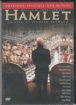 2 DVDs HAMLET von Kenneth Branagh neu versiegelt 1997