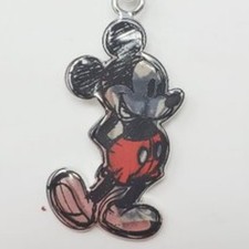 Disney Mickey Mouse 90 Years Celebration Fine Silver Plated Necklace NIP