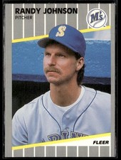 1989 Fleer Update Randy Johnson #U-59  HOF Rookie Card RC. rookie card picture