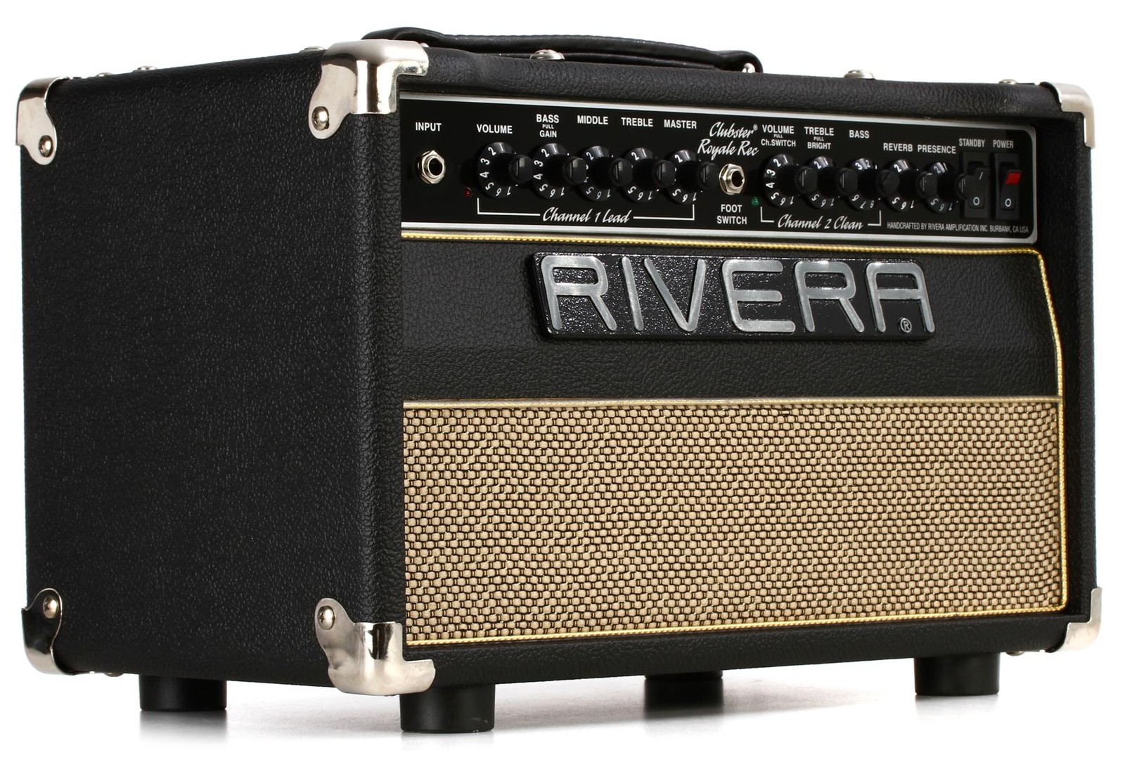 25-ваттная ламповая головка для звукозаписи Rivera Clubster Royale