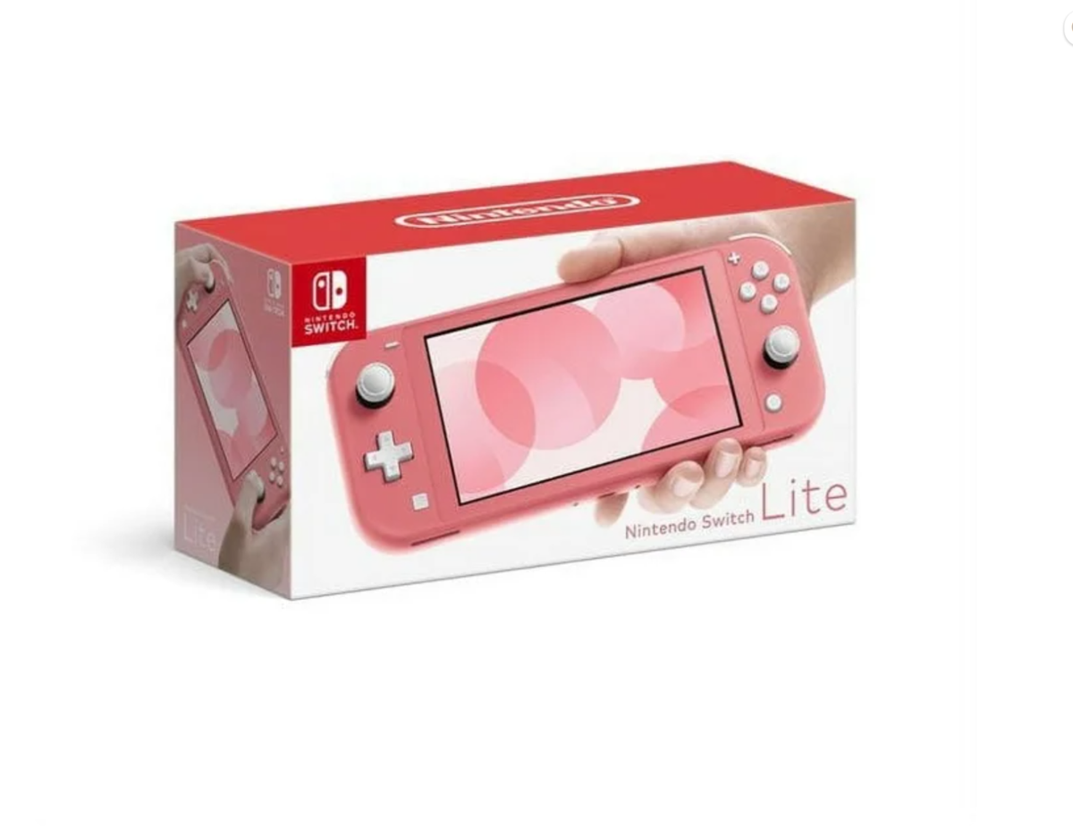 NEW! Nintendo Switch Lite Gaming Console - Coral, Japanese Version