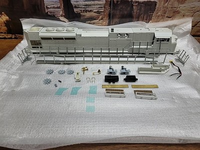 MTH O Gauge Unpainted SD-90 Shell And Parts