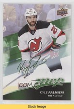 2017-18 Upper Deck MVP Green Script Kyle Palmieri #171 READ 1o7y