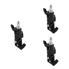 3 Pack Umbrella Clamp for Photography Shoe Adapter Light Stand Socket