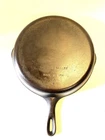 Unmarked Wagner Cast Iron #10 Skillet Sits Flat 11 3/4” Inches