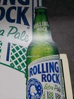 Vintage Rolling Rock Cardboard Sign — photo 9