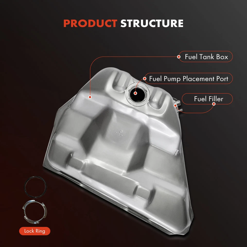 Tanque de combustible de 15 galones para Chevrolet Celebrity Buick Century Oldsmobile Pontiac Foto 2 de 4