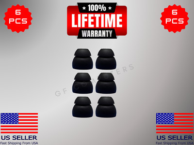 6 Silicone MED Double 2 Layer Tips Earbuds For JBL CLUB PRO Headphones Headset