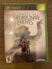 Lemony Snicket's A Series of Unfortunate Events Microsoft Xbox, 2004 New Sealed