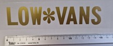 Low Vans Bus Camper Tuning Sticker Oracal Sticker Vintage Volkswagen Bus 