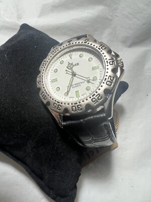 visage watch, White Face Super Luminous, Rotating, Water Resistant Japan, Ladies