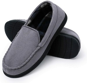 mens moccasin slippers ebay