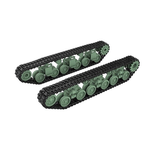 SSMODEL 023 1/35 Model Upgrade Parts M4A3 (76)W "Sherman" HVSS Tank Tracks - Picture 2 of 3