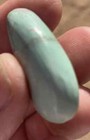 Untreated Blue Lucern Varicite Gemstone Cab Pendant from Utah — photo 7