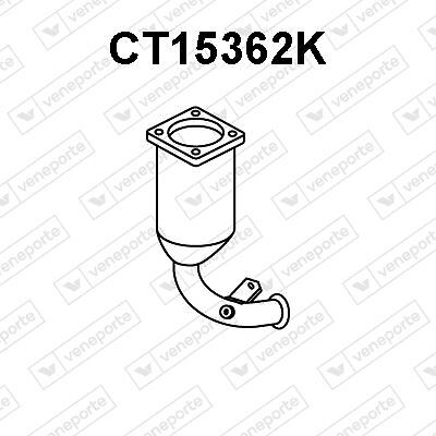 Catalyseur de rechange pour passer le contrôle technique en Peugeot 206
