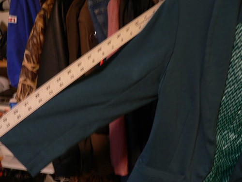 Mossimo Blazer Womens Large Green Teal One Button Front Pockets Vintage S Crop - Picture 5 of 9