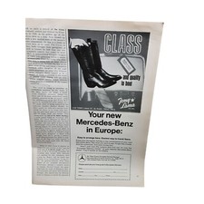 1970 Tony Lama Boots Texas Original Print Ad Vintage