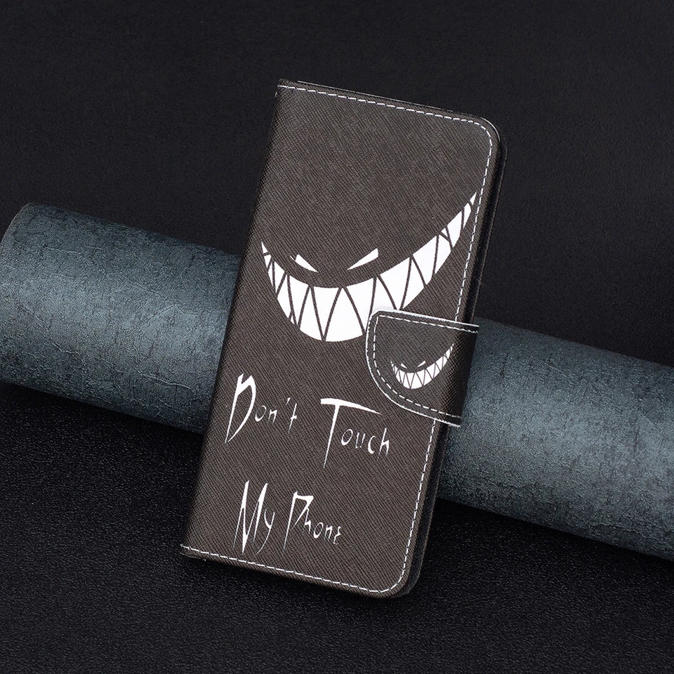 For ZTE Blade A52 A520 A71 A51 PU Leather Wallet Stand Mobile Phone Case Cover  - Image 3 of 4