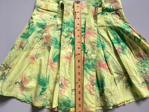 Vintage Baby Phat Pleated Cheerleader Mini Skirt Tie Belt Y2K Girls Size 16 - Picture 8 of 12