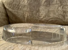 Vintage 1983 Alfred Dunhill Crystal Cigar Ashtray
