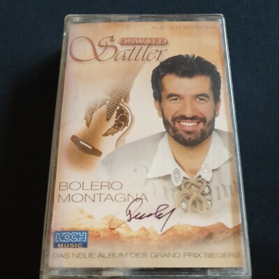 OSWALD SATTLER  - BOLERO MONTAGNA - MC MUSIK Kassette -  Gut @O10