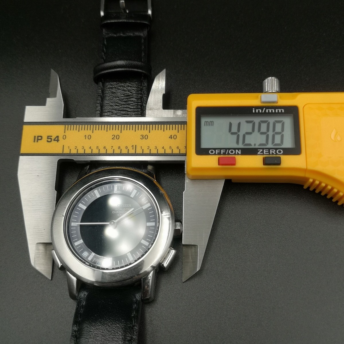 【美品】CITIZEN シチズン ワールドタイム U010-S005434 H Vintage and Rare Citizen U010- S005434 world time