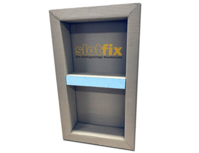 SLOTFIX  Wandnische befliesbar montagefertig 60x30x10cm Ablage Shampoo Deko Haus