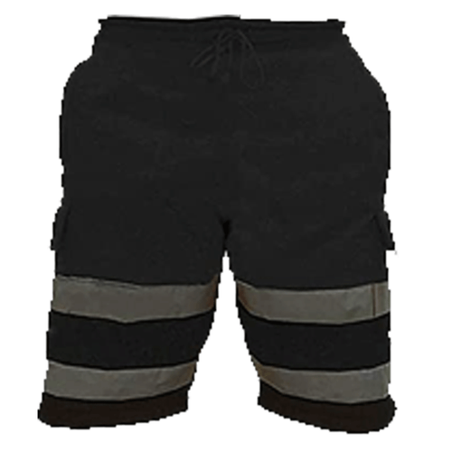Hi Vis VIZ Shorts Arbeitskleidung Herren Cargo reflektierend mehrere Taschen superweich Fleece - Bild 10 von 15