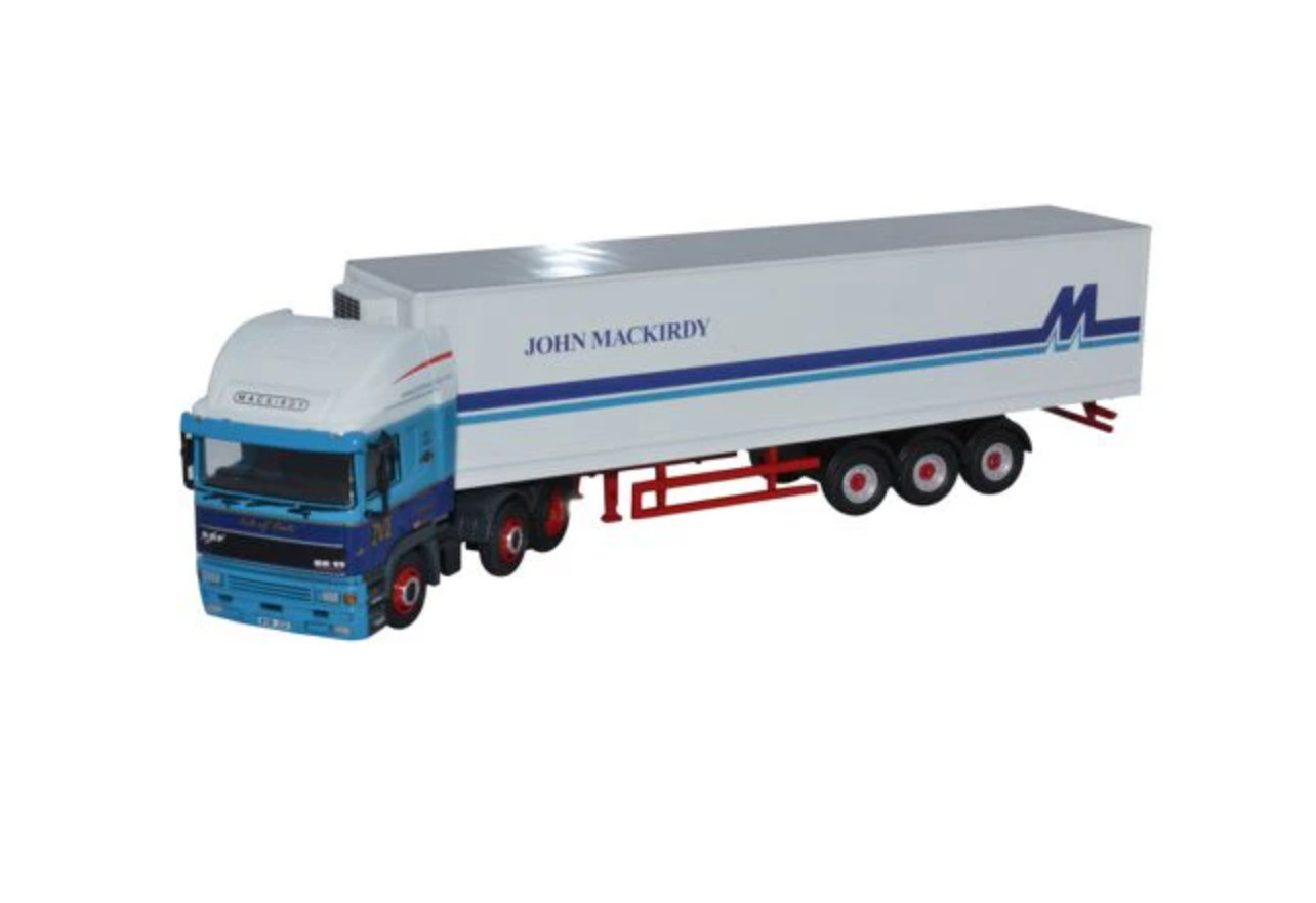 Oxford Diecast 76EC002 ERF EC Olympic Fridge John Mackirdy Ltd, 1:76 Scale