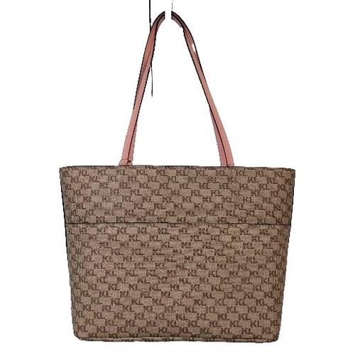 Karl Lagerfeld Vintage Beige Leather Gold Hardware Bags Decor Karl Lagerfeld Vintage Beige Leather Gold Hardware Bags  main image 2