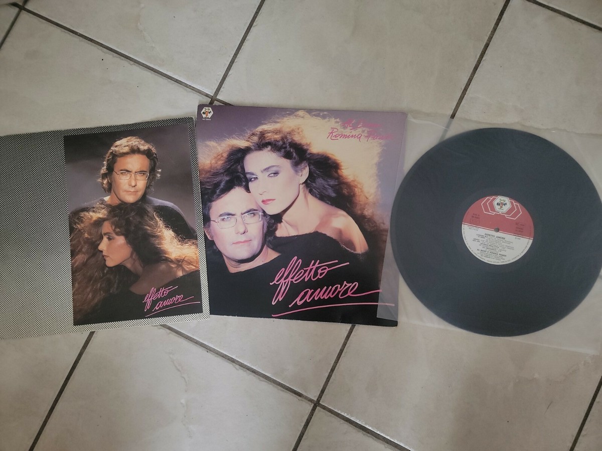 AL BANO ROMINA POWER Effetto Amore LP Italy Pressing Baby Records