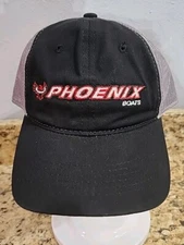 Phoenix Boats Logo Strap Back Mesh Back Mens Hat