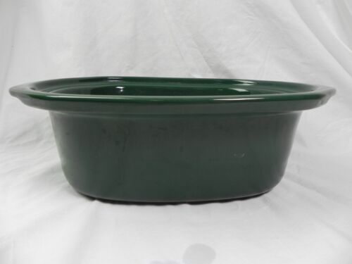 Rival 3745 Ricambio Inserto in Gres Bianco Verde per Crockpot 4,5 Qt Ovale - Foto 4 di 7