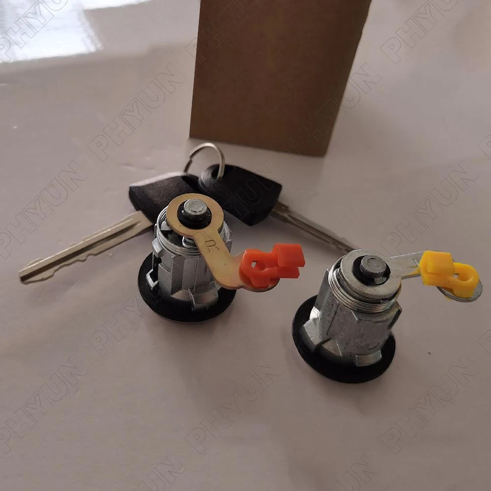 1 Set Door Lock & Keys Kit For 1995-2000 Toyota Tercel #69051-16250, 69052-16230 - Imagem 4 de 4