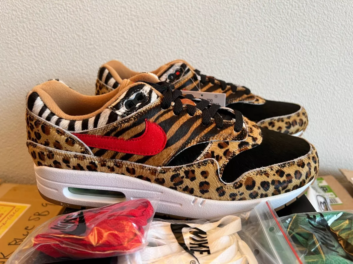 Nike Air Max 1 DLX Atmos Japan Animal Black Bison Wheat size 9 | eBay