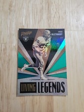 2021 Prestige FRED BILETNIKOFF Living Legends Green Xtra Point /199 Raider #LL-4