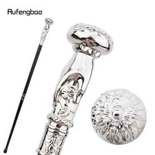White Hand Hold Flower Luxury Fashion Walking Stick Party Decorative Cane 93cm