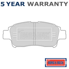 Borg & Beck Front Brake Pads Set Fits Toyota Yaris Verso 1.0 1.3 1.4 D