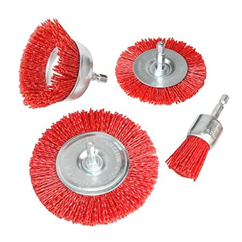4Pcs Abrasive Wire Wheel Cup Brushes 