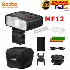 Image of UK Godox MF12 Macro Flash 2.4GHz Wireless Control for Nikon Sony Canon Fuji DSLR