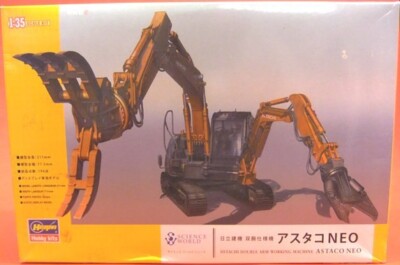 Hasegawa Science World Kit 54004 Hitachi Doppelarm, Robotergreifmaschine. RMW14