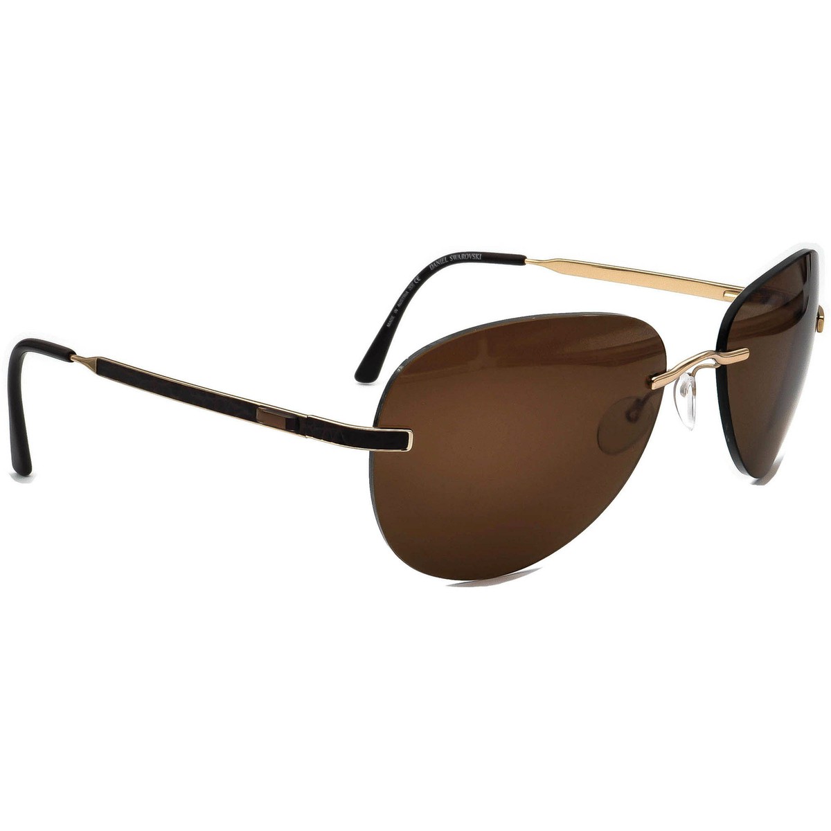 Daniel Swarovski Sunglasses Frame Only S629 20 6052 Titanium  display picture 1