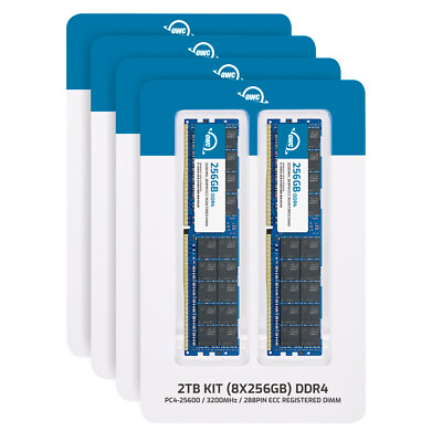 OWC 2TB (8x256GB) DDR4 3200MHz 8Rx4 ECC Registered RDIMM 288pin