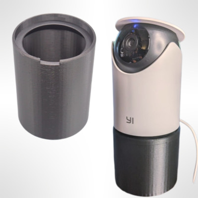 Custom High Stand Riser Base for Yi Home 360 Home Security Indoor Camera